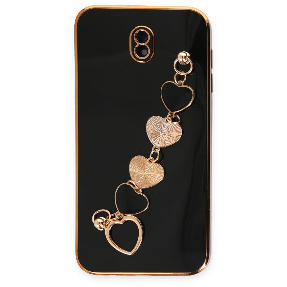  Samsung Galaxy J7 Pro / J730 Kılıf Esila Silikon - Siyah