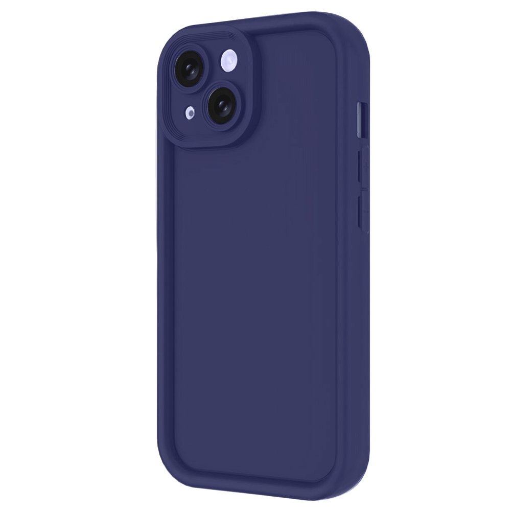  iPhone 13 Kılıf Viera Silikon - Lacivert