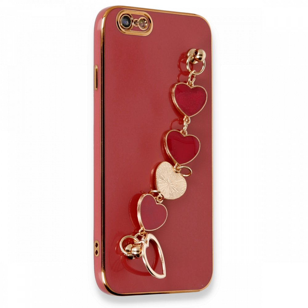 iPhone 6 Kılıf Esila Silikon - Kırmızı iPhone 6 Kılıf Esila Silikon - Kırmızı