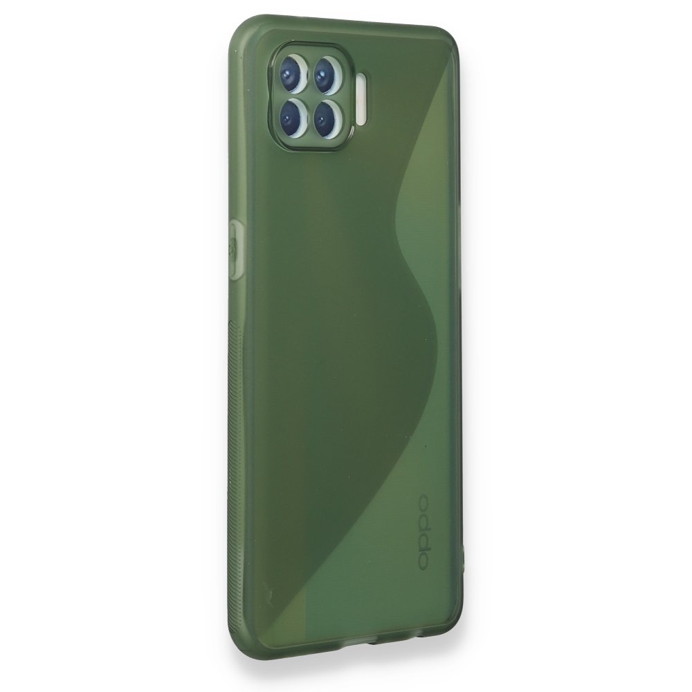 Oppo Reno 4 Lite Kılıf S Silikon - Yeşil Oppo Reno 4 Lite Kılıf S Silikon - Yeşil