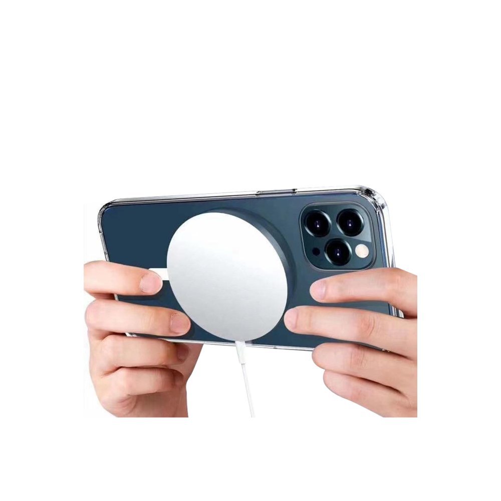 iPhone 12 Pro Kılıf Pc Real Magsafe Kapak - Şeffaf iPhone 12 Pro Kılıf Pc Real Magsafe Kapak - Şeffaf