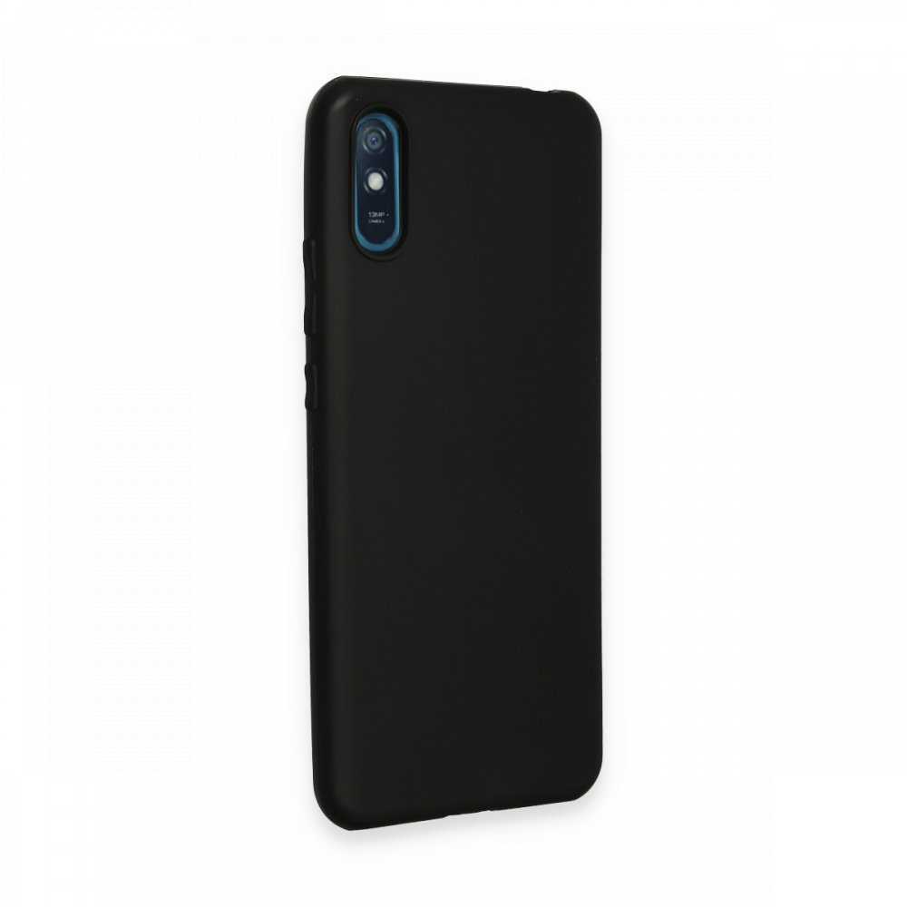 Redmi 9A Kılıf First Silikon - Siyah Redmi 9A Kılıf First Silikon - Siyah