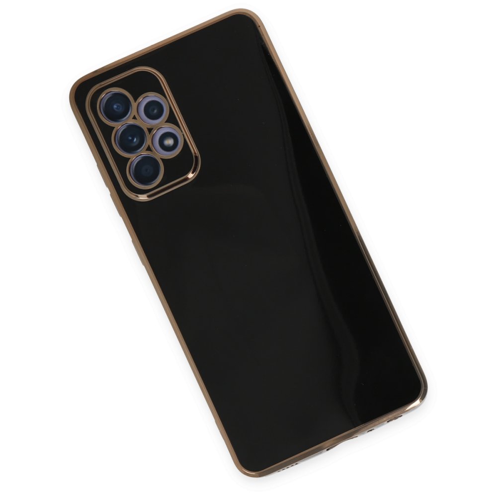  Samsung Galaxy A32 Kılıf Volet Silikon - Siyah