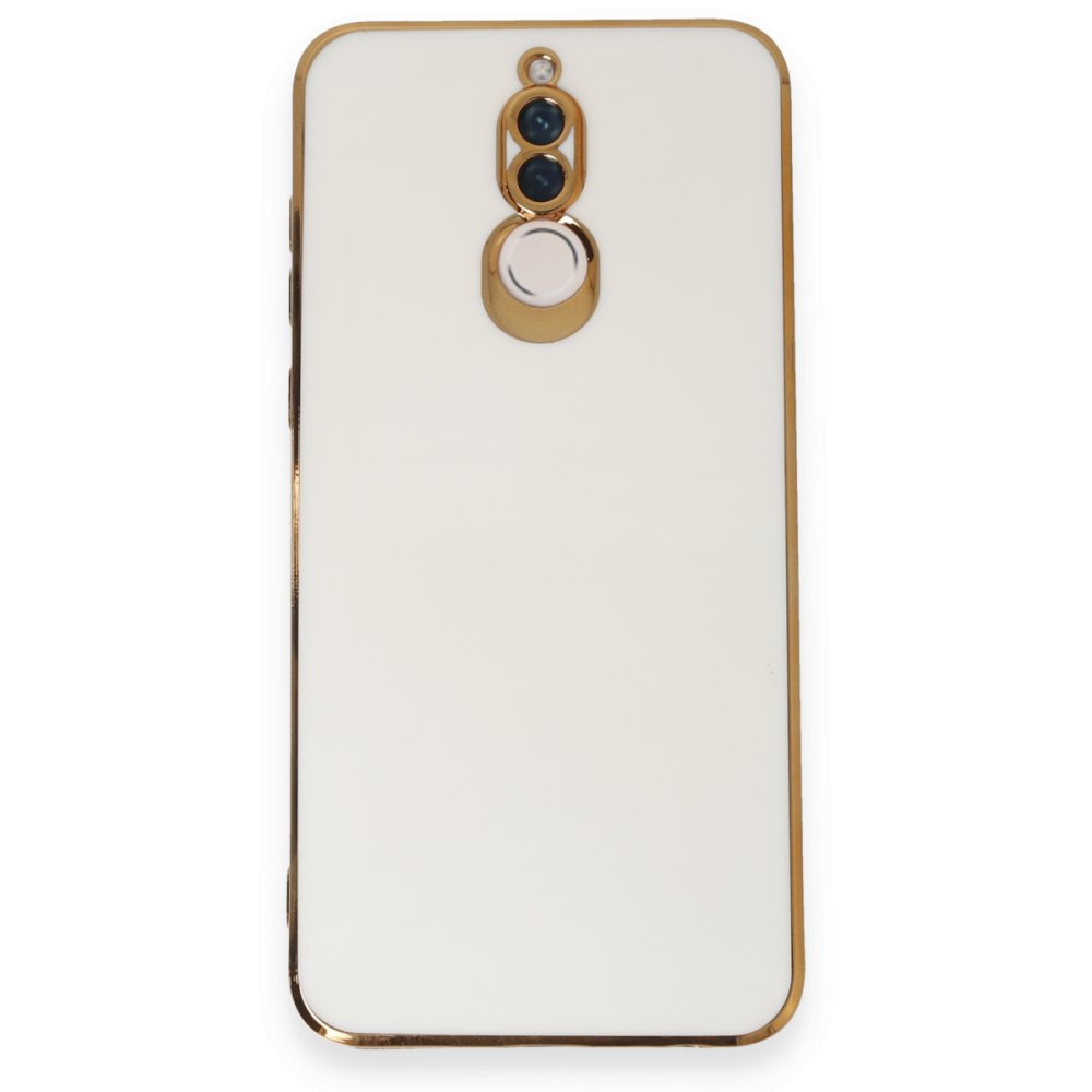 Huawei Mate 10 Lite Kılıf Volet Silikon - Beyaz  Huawei Mate 10 Lite Kılıf Volet Silikon - Beyaz