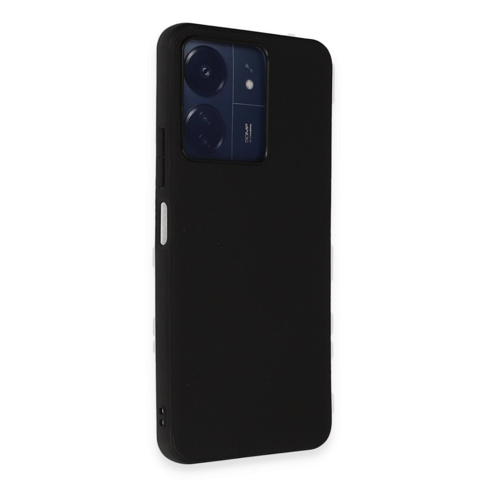  Xiaomi Poco C65 Kılıf Taft Kapak - Siyah