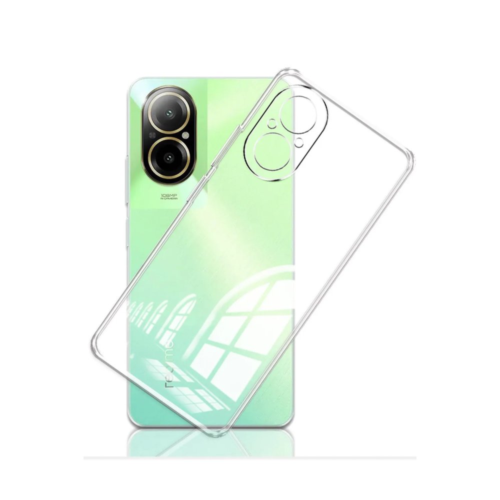 Realme 12 Lite Kılıf Lüx Şeffaf Silikon  Realme 12 Lite Kılıf Lüx Şeffaf Silikon