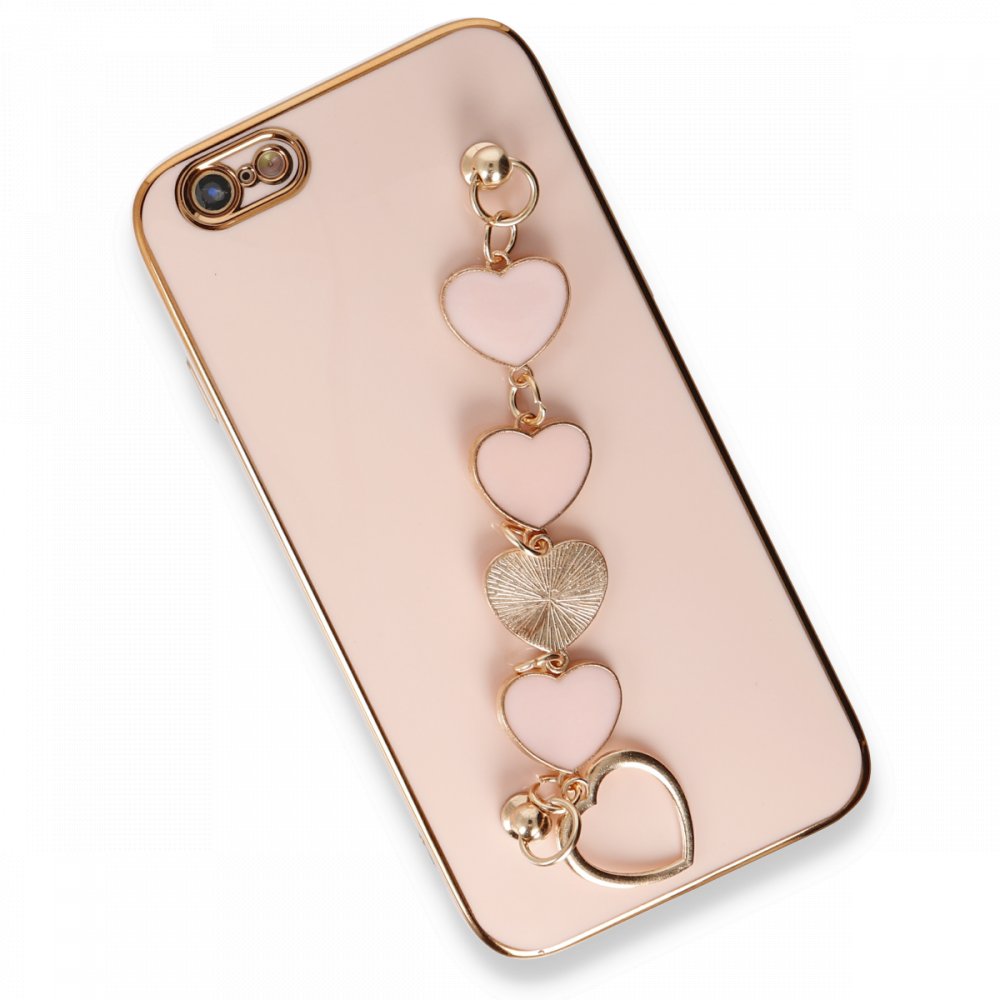  iPhone 6 Kılıf Esila Silikon - Pudra