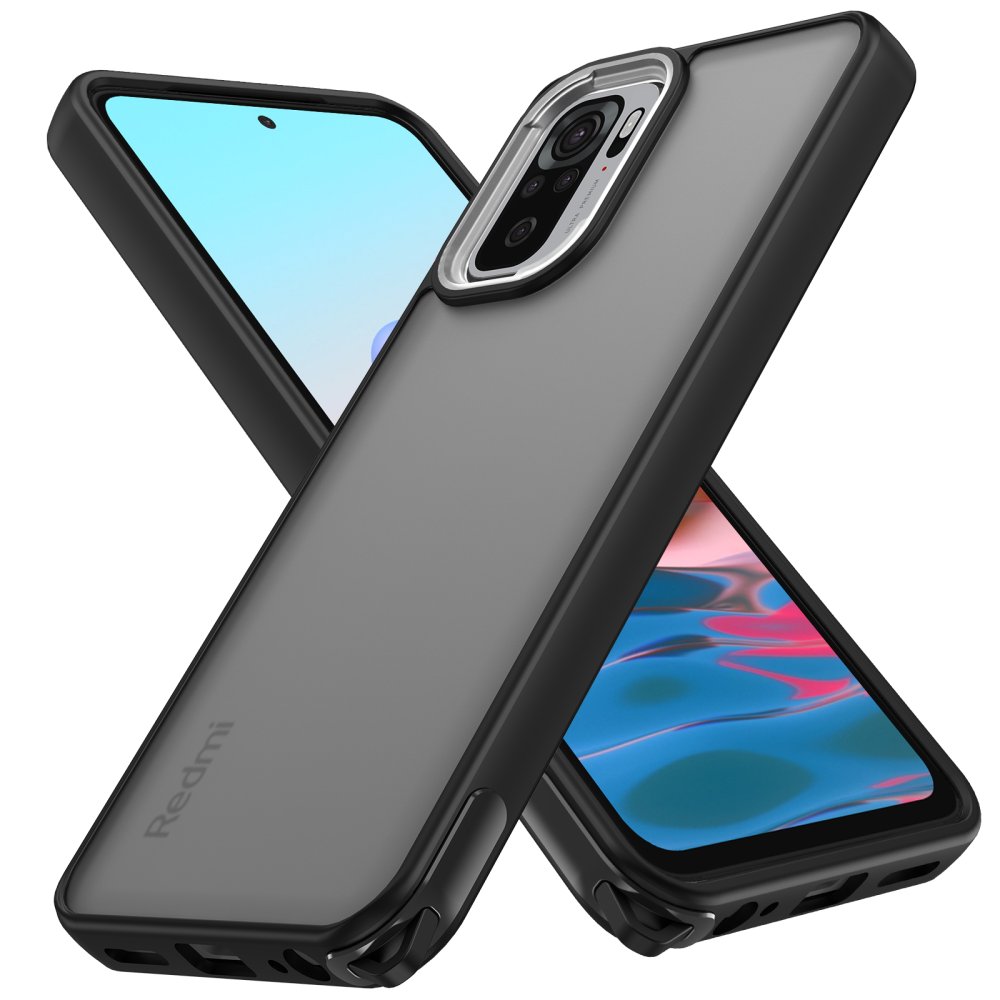 Redmi Note 10 Pro Kılıf Elegant Kapak - Siyah
