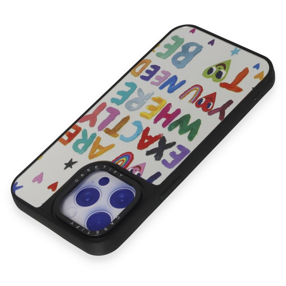  iPhone 15 Pro Max Kılıf Mirror Desenli Kapak - Mirror - 10