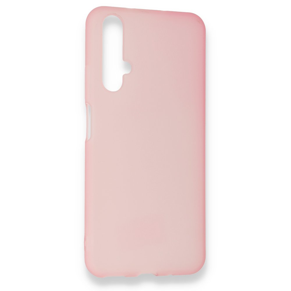  Huawei Honor 20 Kılıf Hopi Silikon - Pembe