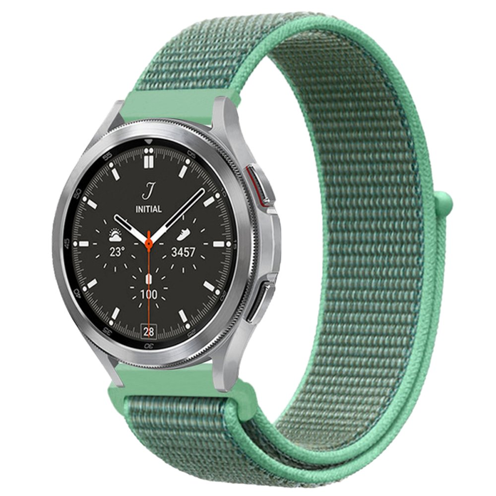  GT4 46mm 22mm Hasırlı Cırtcırtlı Kordon - Turkuaz