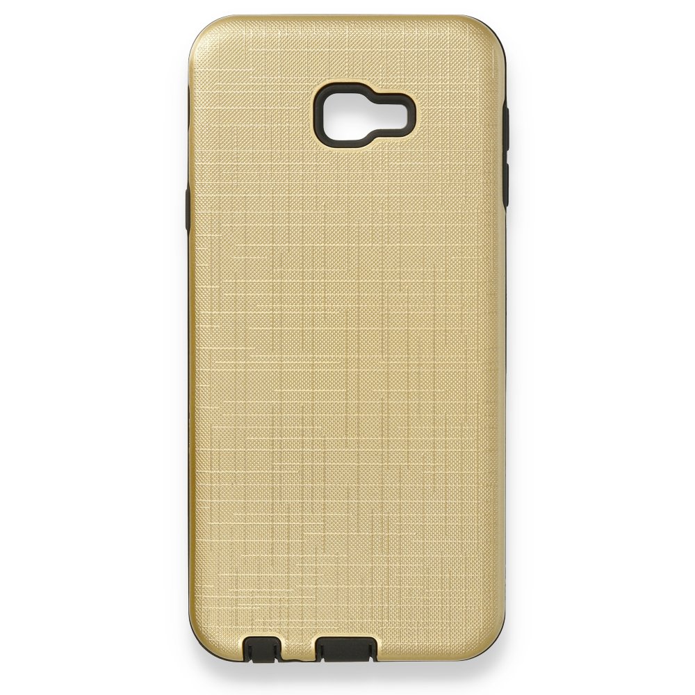  Samsung Galaxy J4 Plus Kılıf YouYou Silikon Kapak - Gold