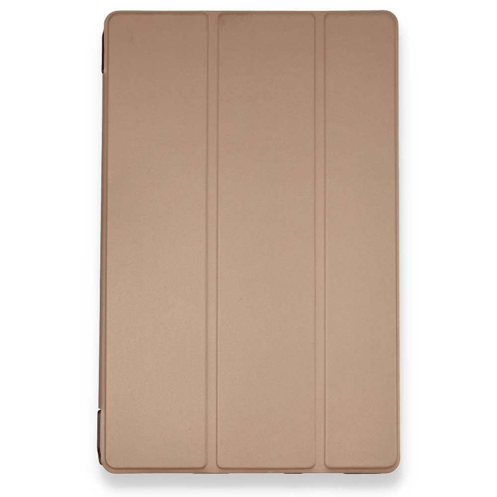  Samsung Galaxy T970 Tab S7 Plus 12.4 Kılıf Tablet Smart Kılıf - Rose Gold