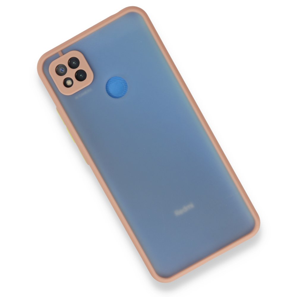 Redmi 9C Kılıf Montreal Silikon Kapak - Pembe
