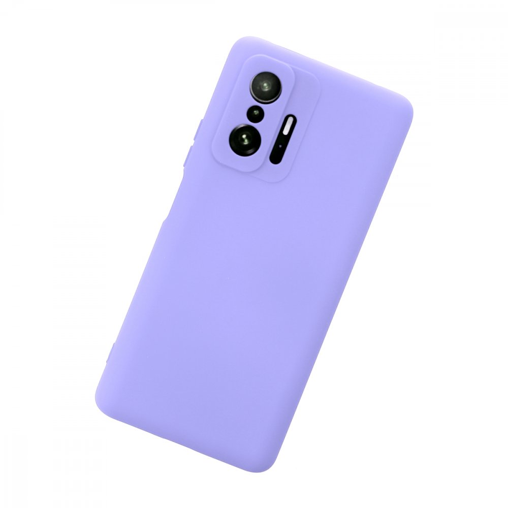  Xiaomi Mi 11T Kılıf Nano içi Kadife Silikon - Lila