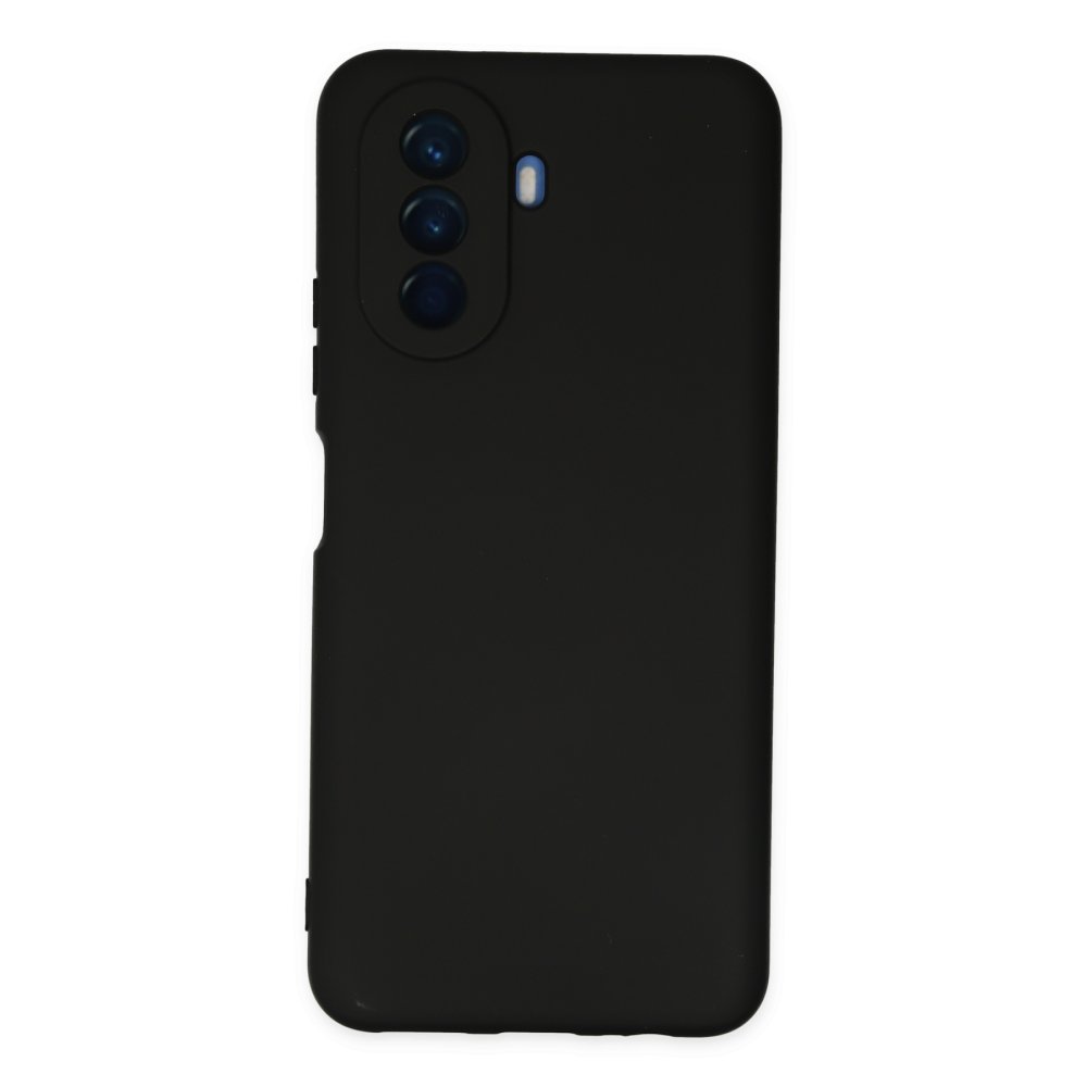 Huawei Nova Y70 Kılıf Nano içi Kadife Silikon - Siyah Huawei Nova Y70 Kılıf Nano içi Kadife Silikon - Siyah