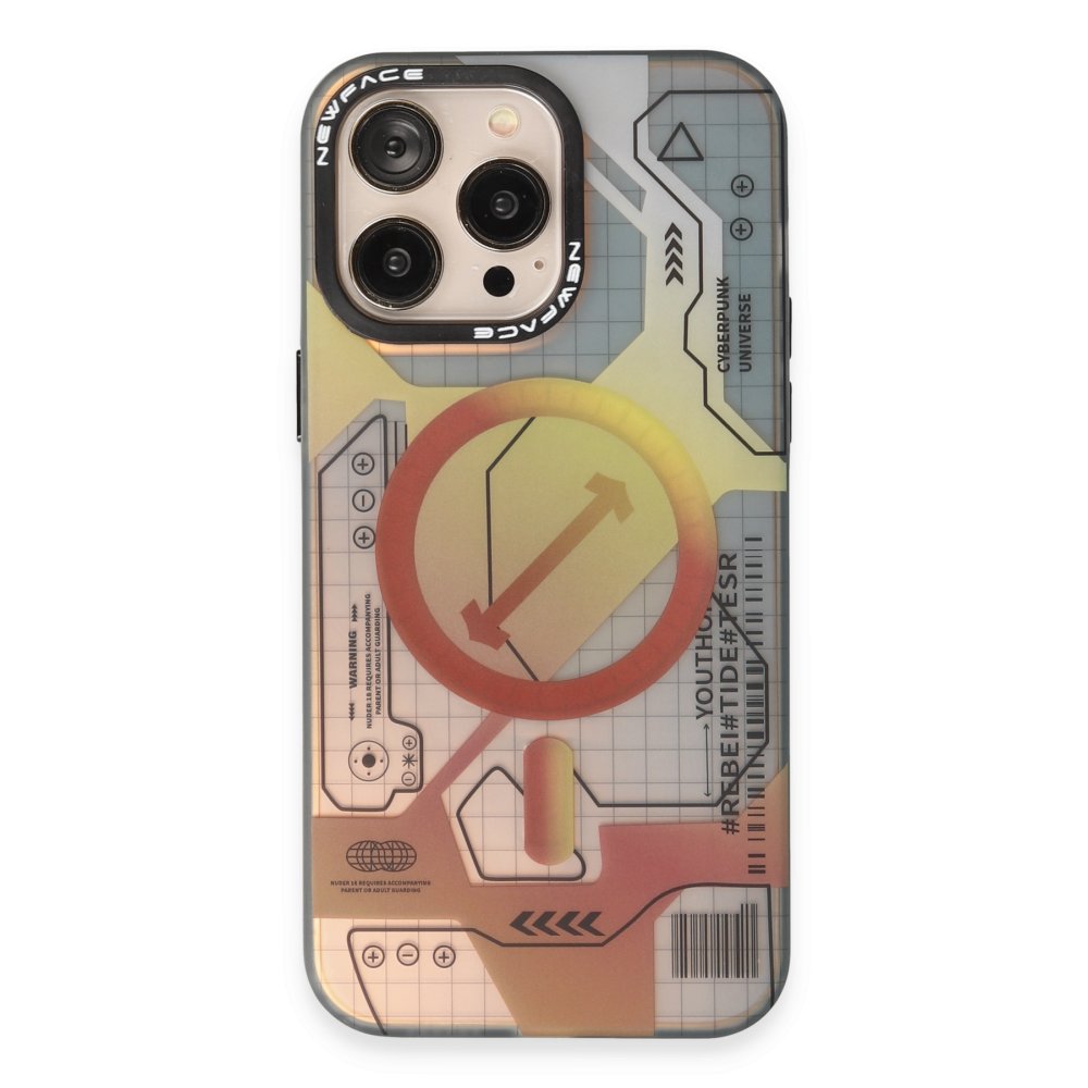  iPhone 15 Pro Kılıf Venüs Magneticsafe Desenli Kapak - Venüs - 6