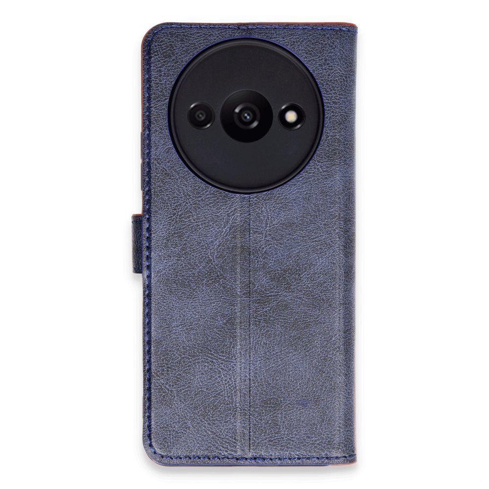 Xiaomi Poco C61 Kılıf Trend S Plus Kapaklı Kılıf - Lacivert Xiaomi Poco C61 Kılıf Trend S Plus Kapaklı Kılıf - Lacivert