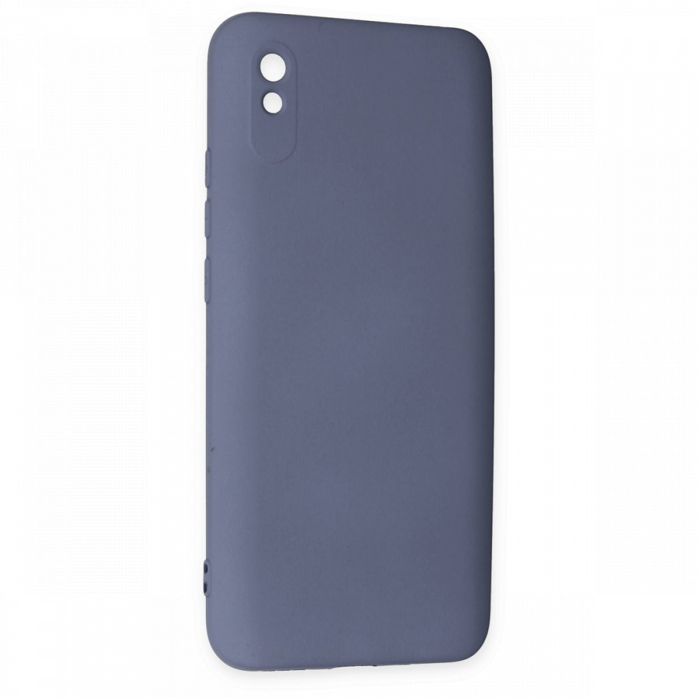 Redmi 9A Kılıf Nano içi Kadife Silikon - Gri Redmi 9A Kılıf Nano içi Kadife Silikon - Gri