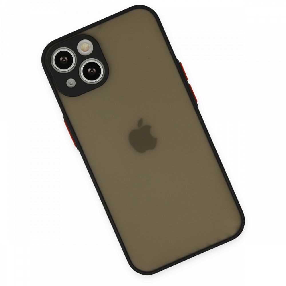 iPhone 13 Mini Kılıf Montreal Silikon Kapak - Siyah iPhone 13 Mini Kılıf Montreal Silikon Kapak - Siyah