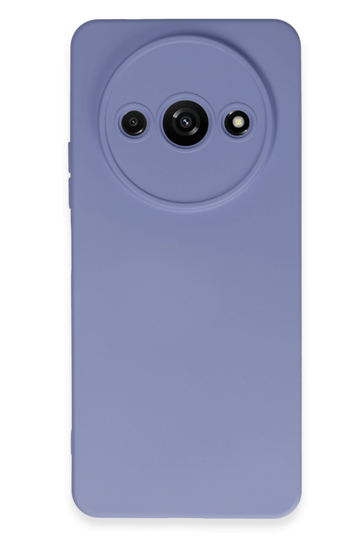 Redmi A3 4G Kılıf Nano içi Kadife Silikon - Lila