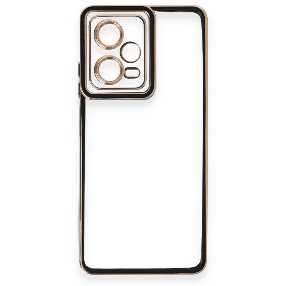  Xiaomi Poco X5 5G Kılıf Liva Lens Silikon - Siyah