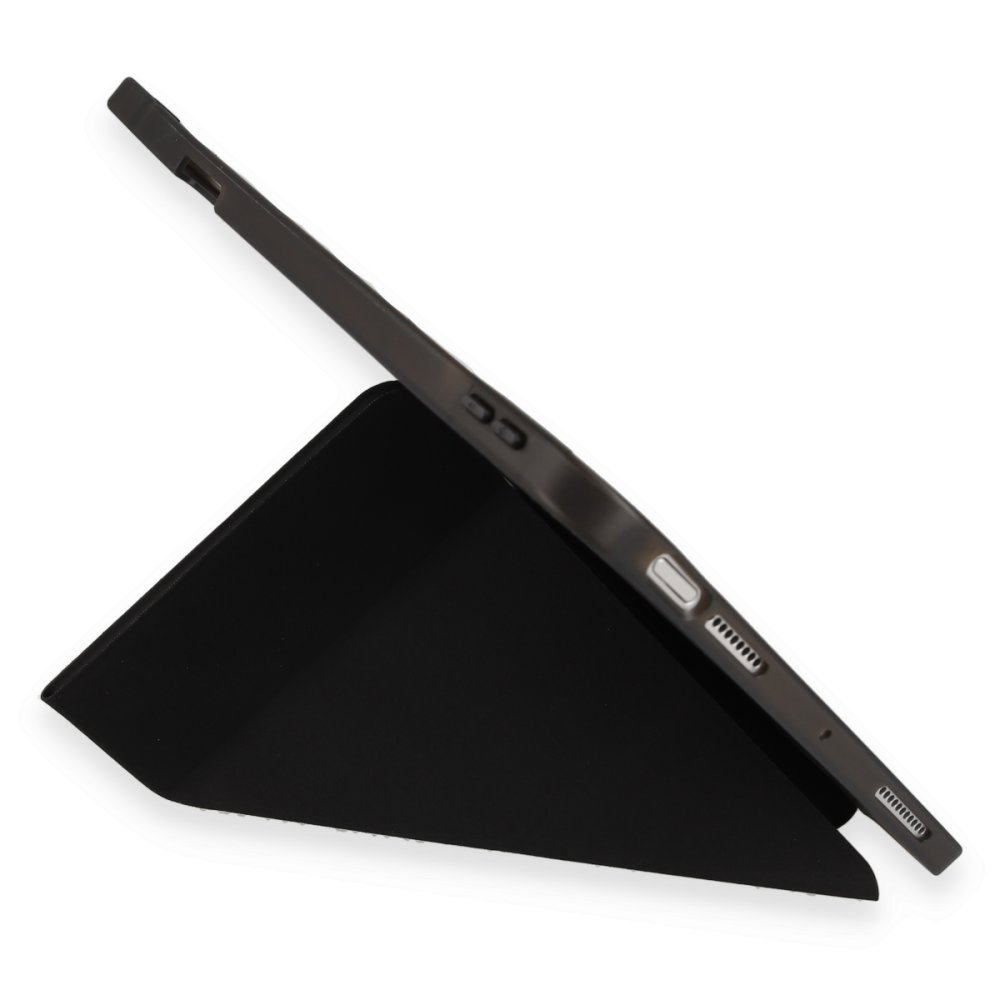 Redmi Pad SE Kılıf Kalemlikli Mars Tablet Kılıfı - Siyah