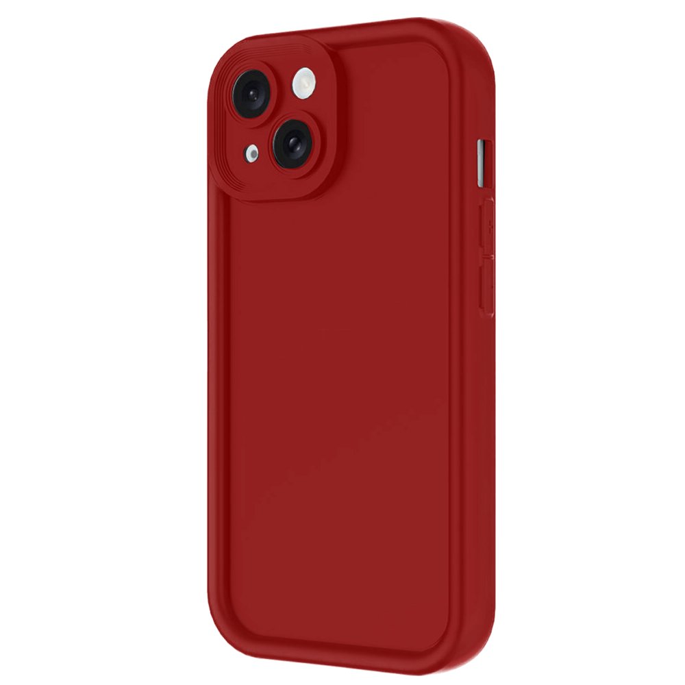  iPhone 13 Kılıf Viera Silikon - Kırmızı