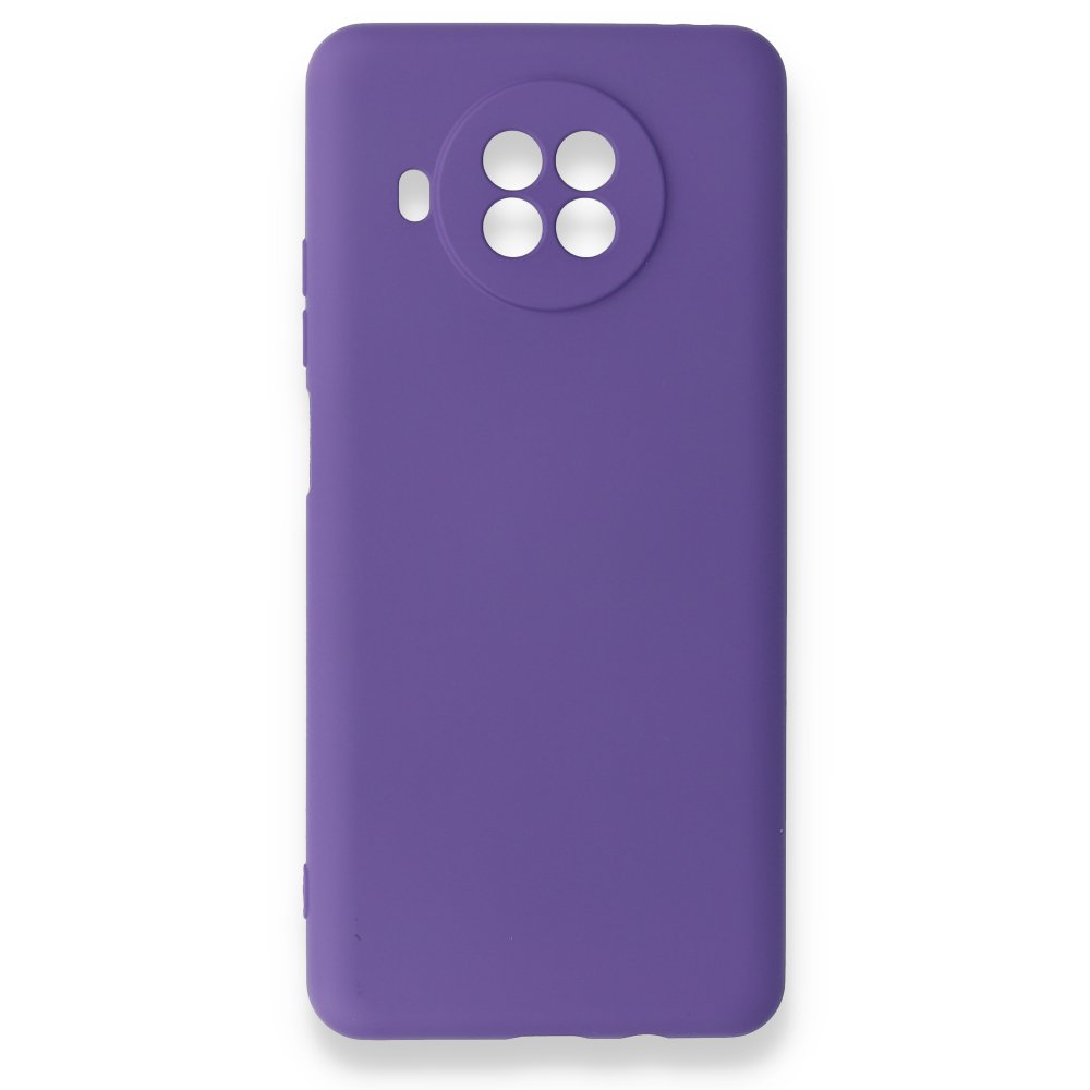 Redmi Note 9 Pro 5G Kılıf Nano içi Kadife Silikon - Mor Redmi Note 9 Pro 5G Kılıf Nano içi Kadife Silikon - Mor