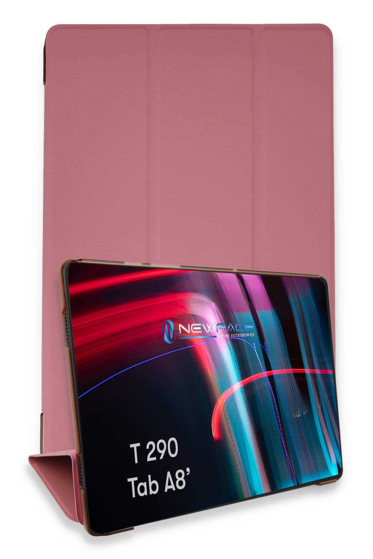 Samsung Galaxy T290 Tab A 8 Kılıf Tablet Smart Kılıf - Pembe Samsung Galaxy T290 Tab A 8 Kılıf Tablet Smart Kılıf - Pembe