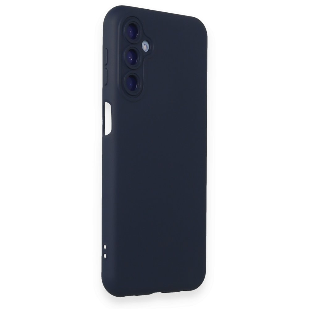  Samsung Galaxy M14 5G Kılıf Nano içi Kadife Silikon - Lacivert