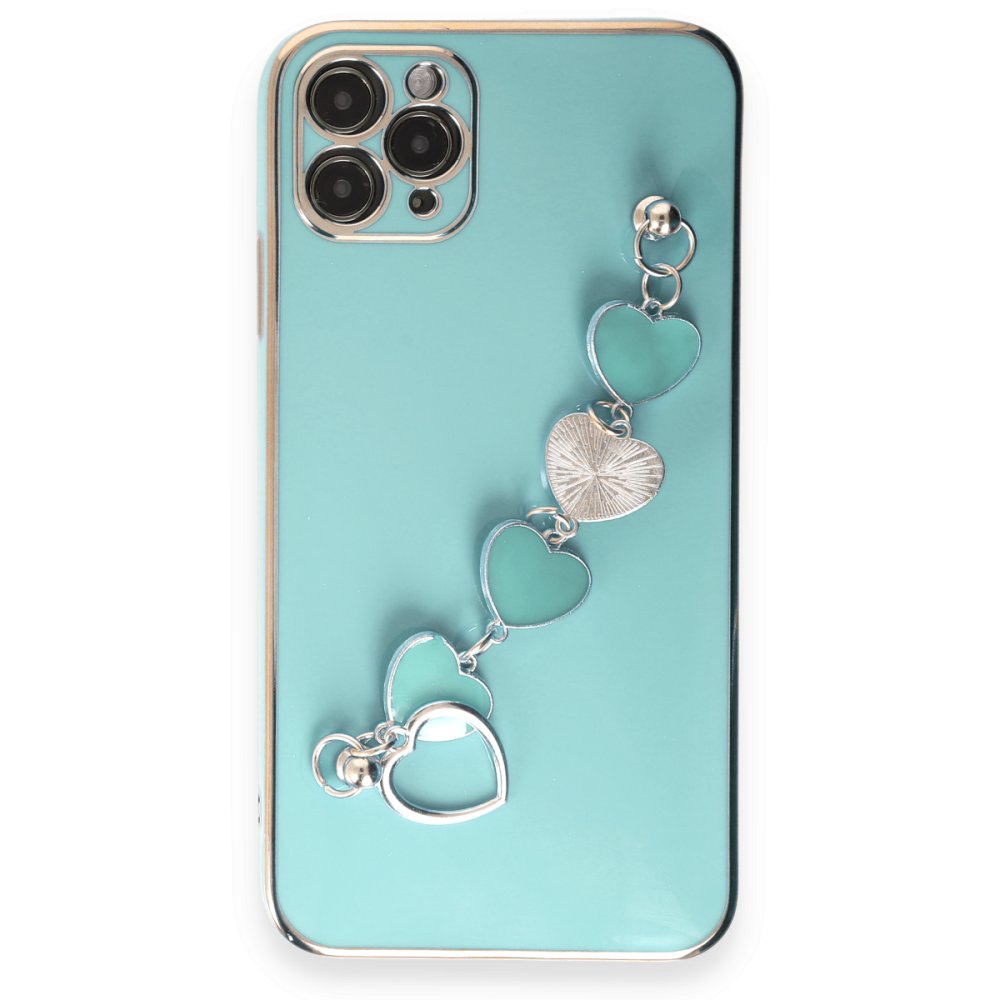 iPhone 11 Pro Kılıf Esila Silikon - Su Yeşili iPhone 11 Pro Kılıf Esila Silikon - Su Yeşili