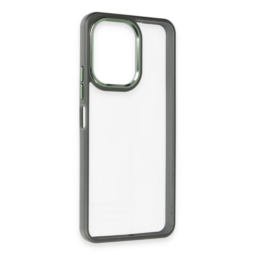  Xiaomi Poco C65 Kılıf Power Silikon - Koyu Yeşil