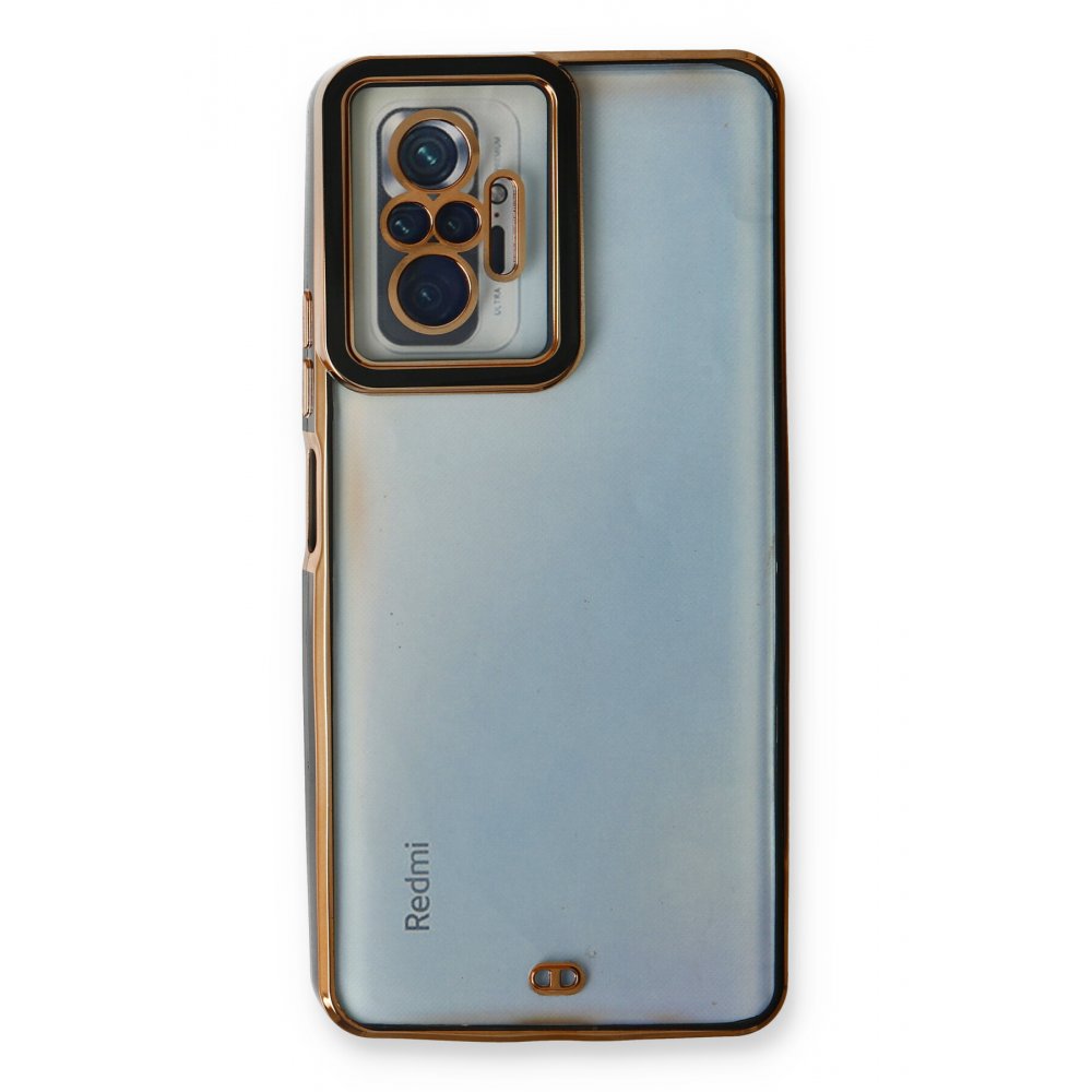 Redmi Note 10 Pro Kılıf Liva Lens Silikon - Siyah