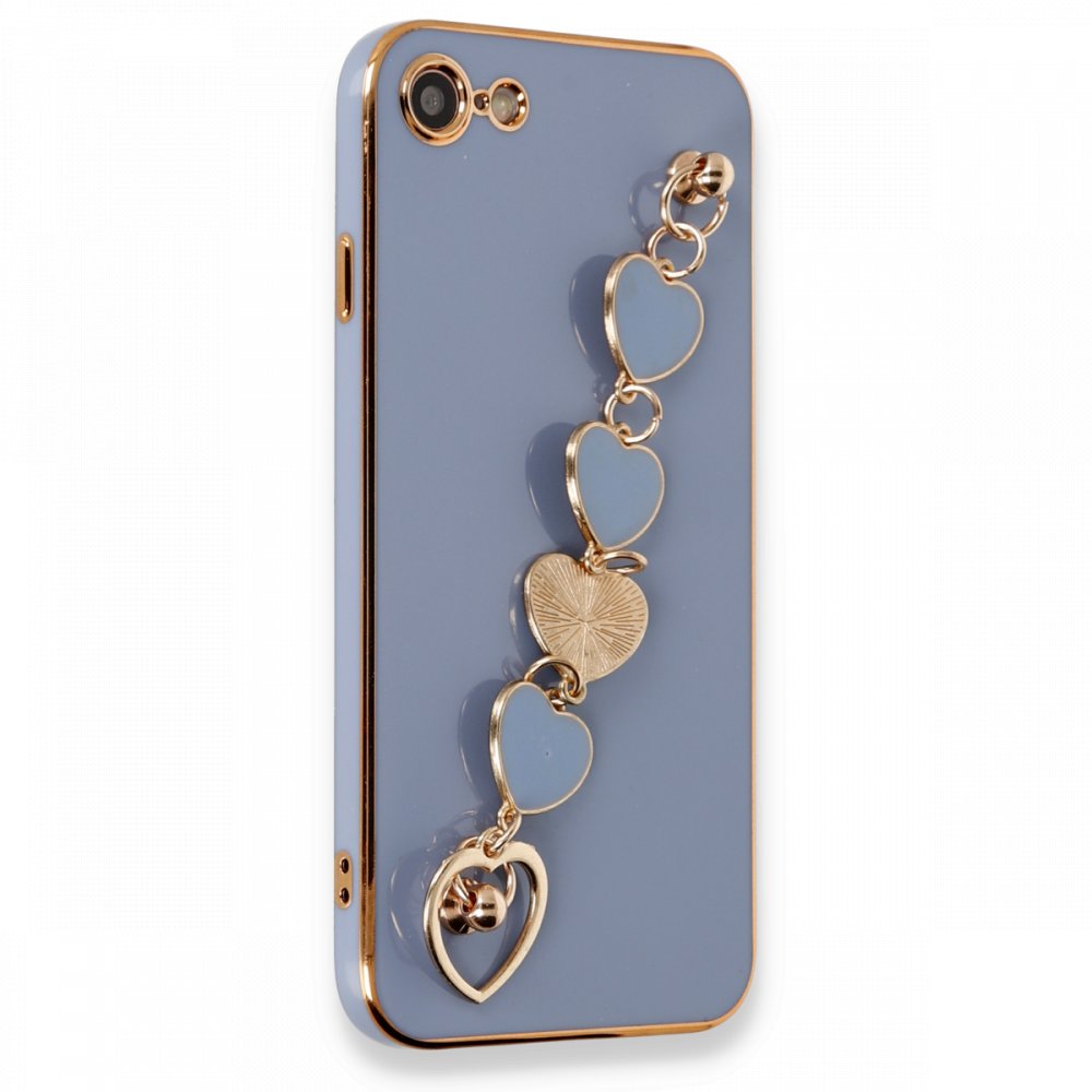  iPhone 7 Kılıf Esila Silikon - Gri