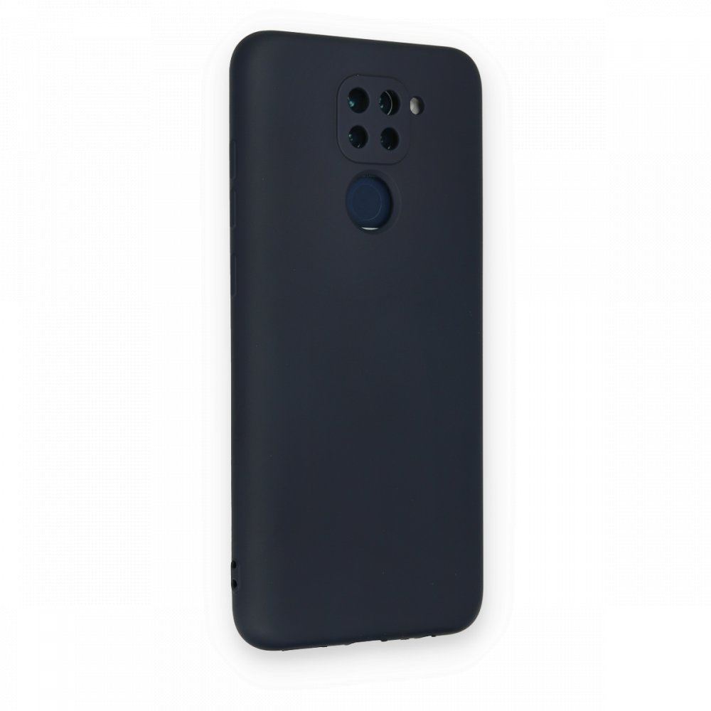 Redmi Note 9 Kılıf Nano içi Kadife Silikon - Lacivert