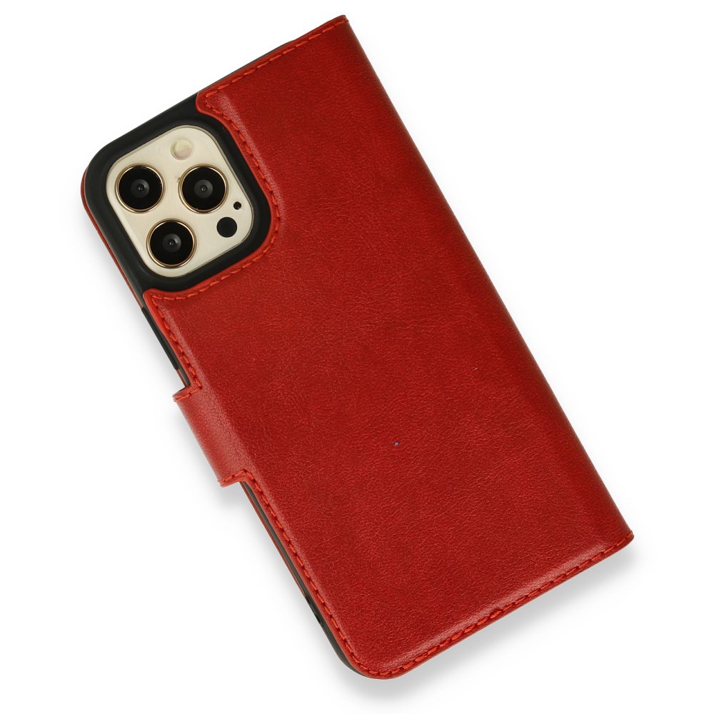 iPhone 12 Pro Kılıf Trend S Plus Kapaklı Kılıf - Kırmızı iPhone 12 Pro Kılıf Trend S Plus Kapaklı Kılıf - Kırmızı