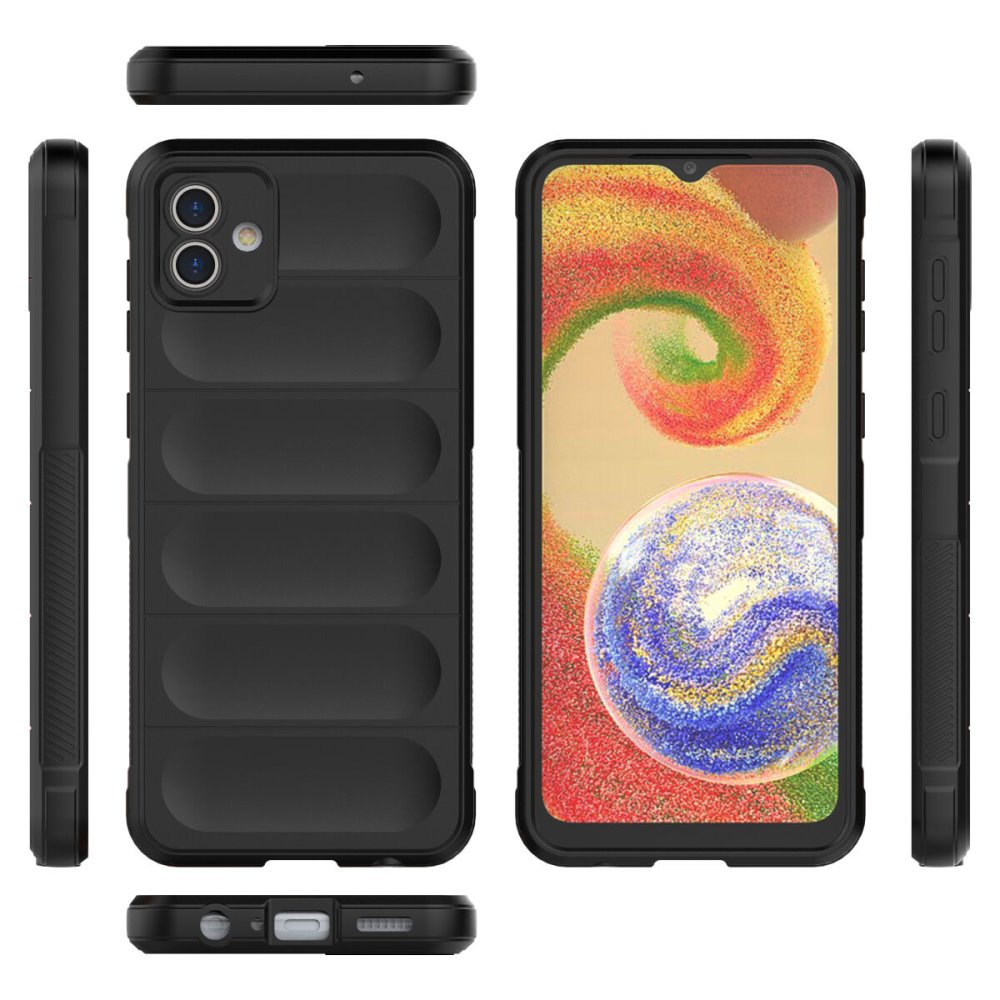  Samsung Galaxy A04E Kılıf Optimum Silikon - Siyah