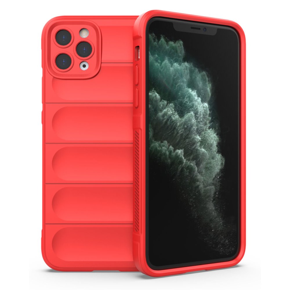  iPhone 11 Pro Kılıf Optimum Silikon - Kırmızı