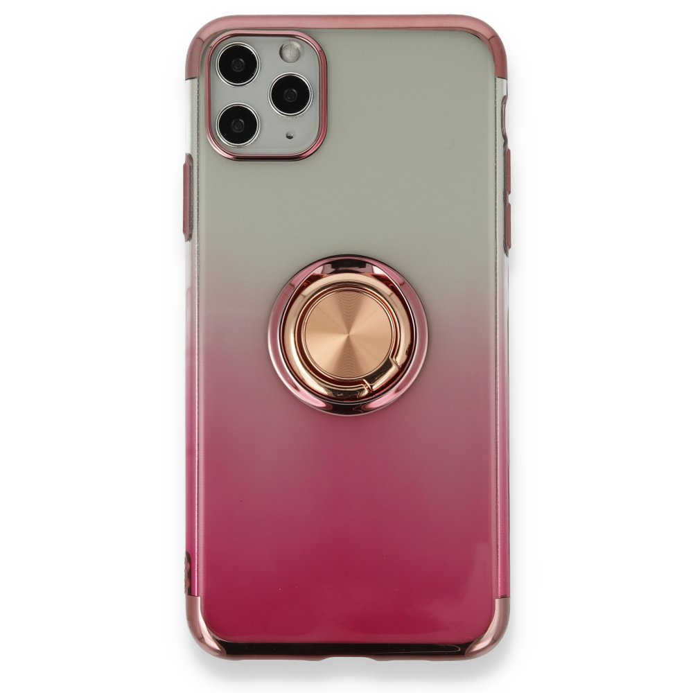  iPhone 11 Pro Kılıf Marvel Yüzüklü Silikon - Pembe