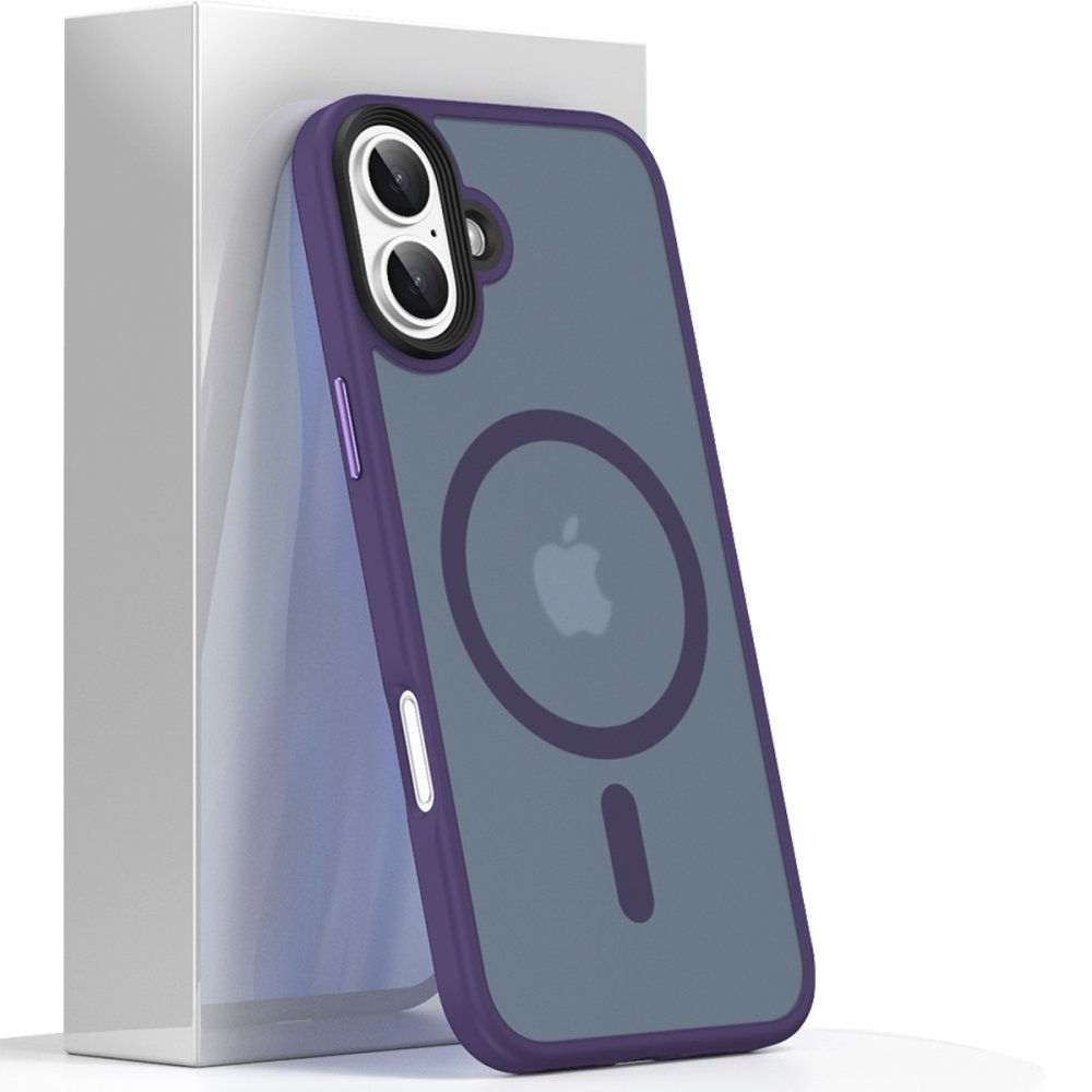  iPhone 16 Plus Kılıf Trex Magneticsafe Kapak - Derin Mor