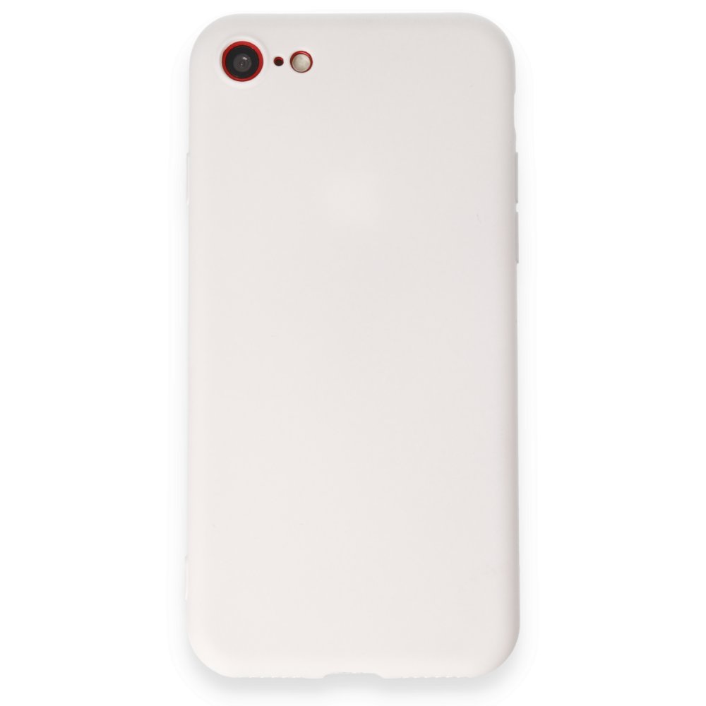  iPhone 8 Kılıf First Silikon - Beyaz