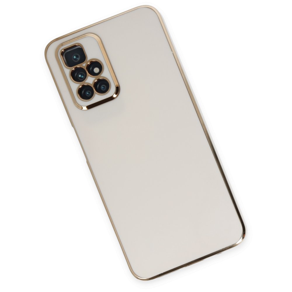 Redmi 10 2022 Kılıf Volet Silikon - Beyaz