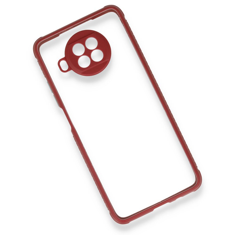 Redmi Note 9 Pro 5G Kılıf Miami Şeffaf Silikon - Fuşya Redmi Note 9 Pro 5G Kılıf Miami Şeffaf Silikon - Fuşya