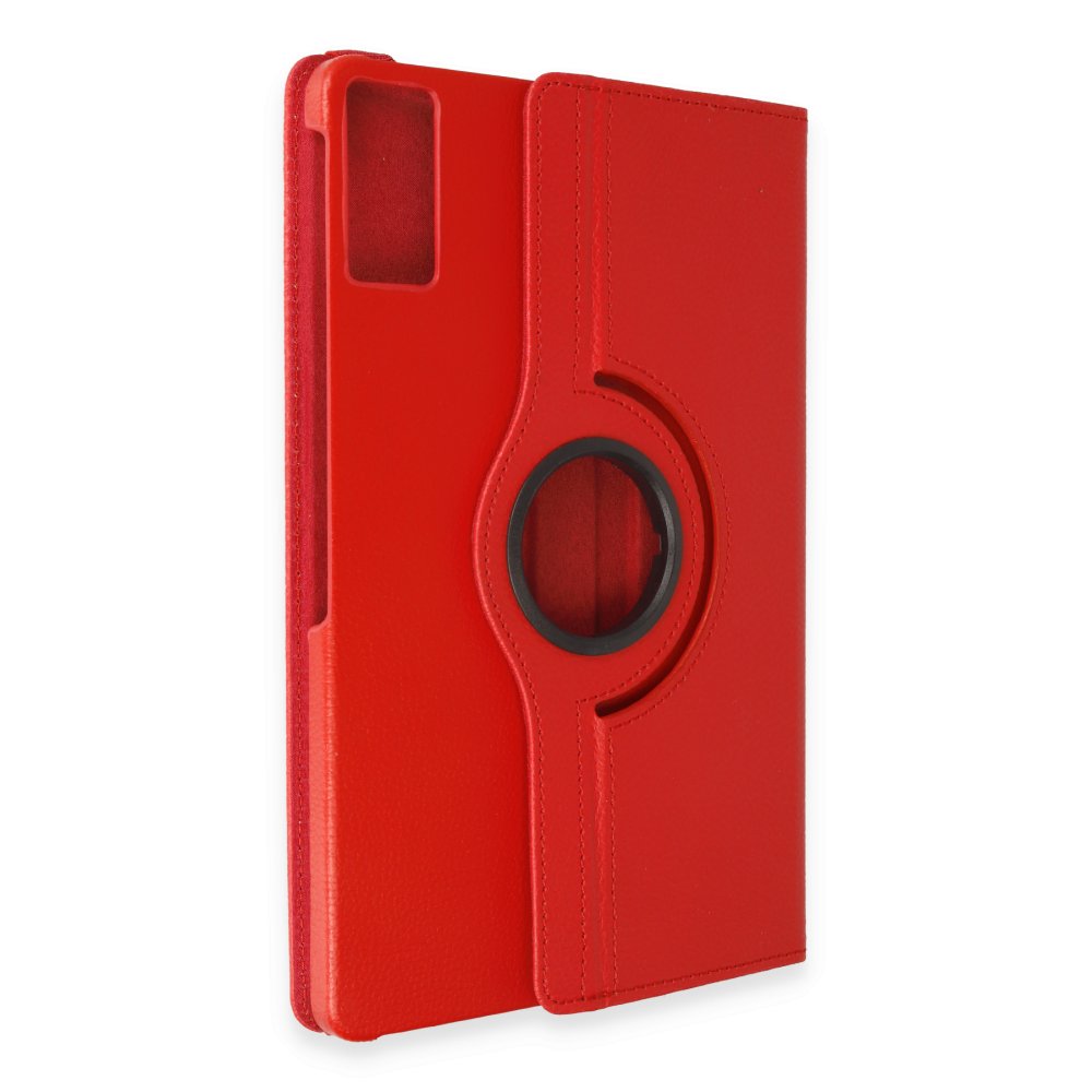 Redmi Pad Kılıf 360 Tablet Deri Kılıf - Kırmızı