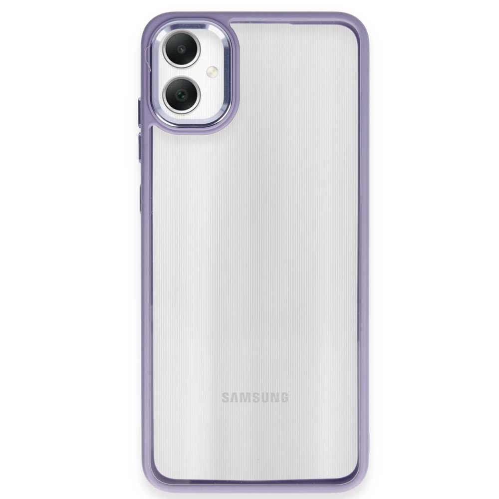 Samsung Galaxy A05 Kılıf Power Silikon - Lila Samsung Galaxy A05 Kılıf Power Silikon - Lila