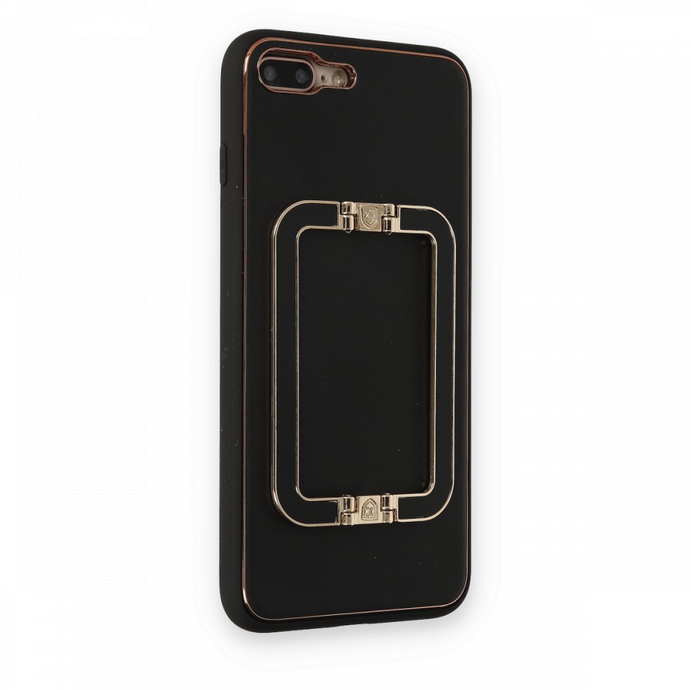 iPhone 8 Plus Kılıf Coco Elit Kapak - Siyah iPhone 8 Plus Kılıf Coco Elit Kapak - Siyah