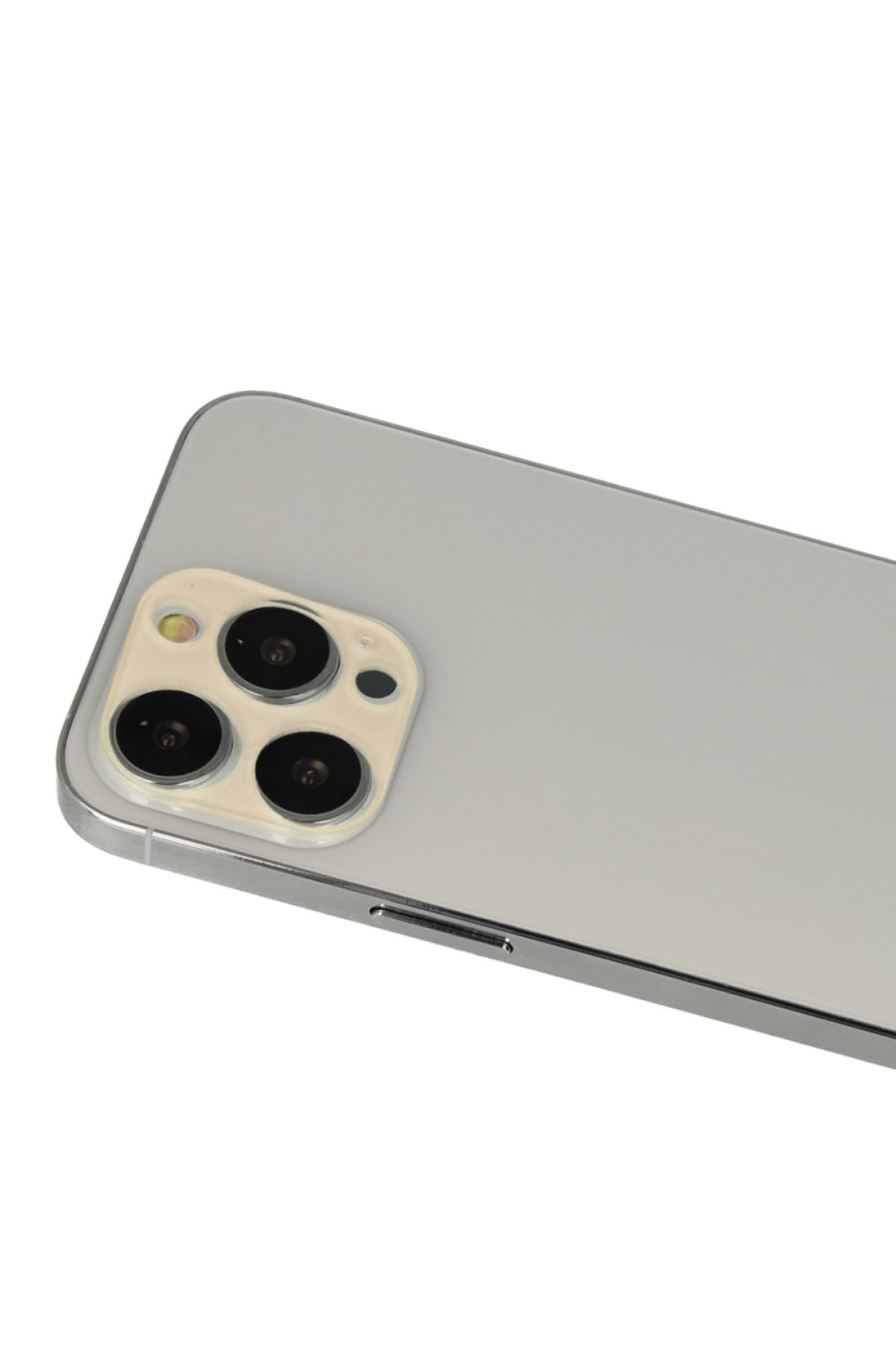  iPhone 12 Pro Max Rainbow Kamera Lens Koruma Cam - Gold