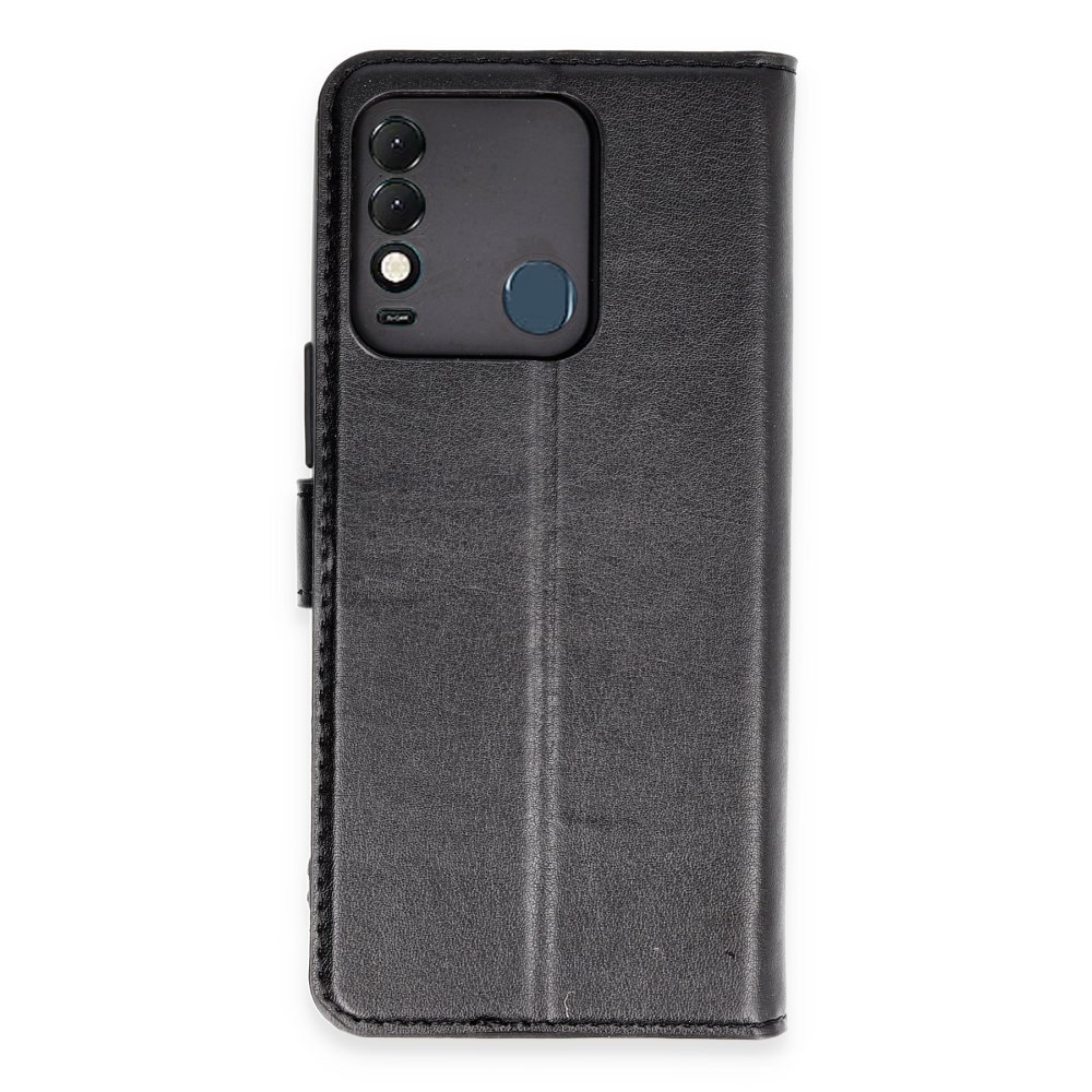 Tecno Spark 8T Kılıf Trend S Plus Kapaklı Kılıf - Siyah Tecno Spark 8T Kılıf Trend S Plus Kapaklı Kılıf - Siyah