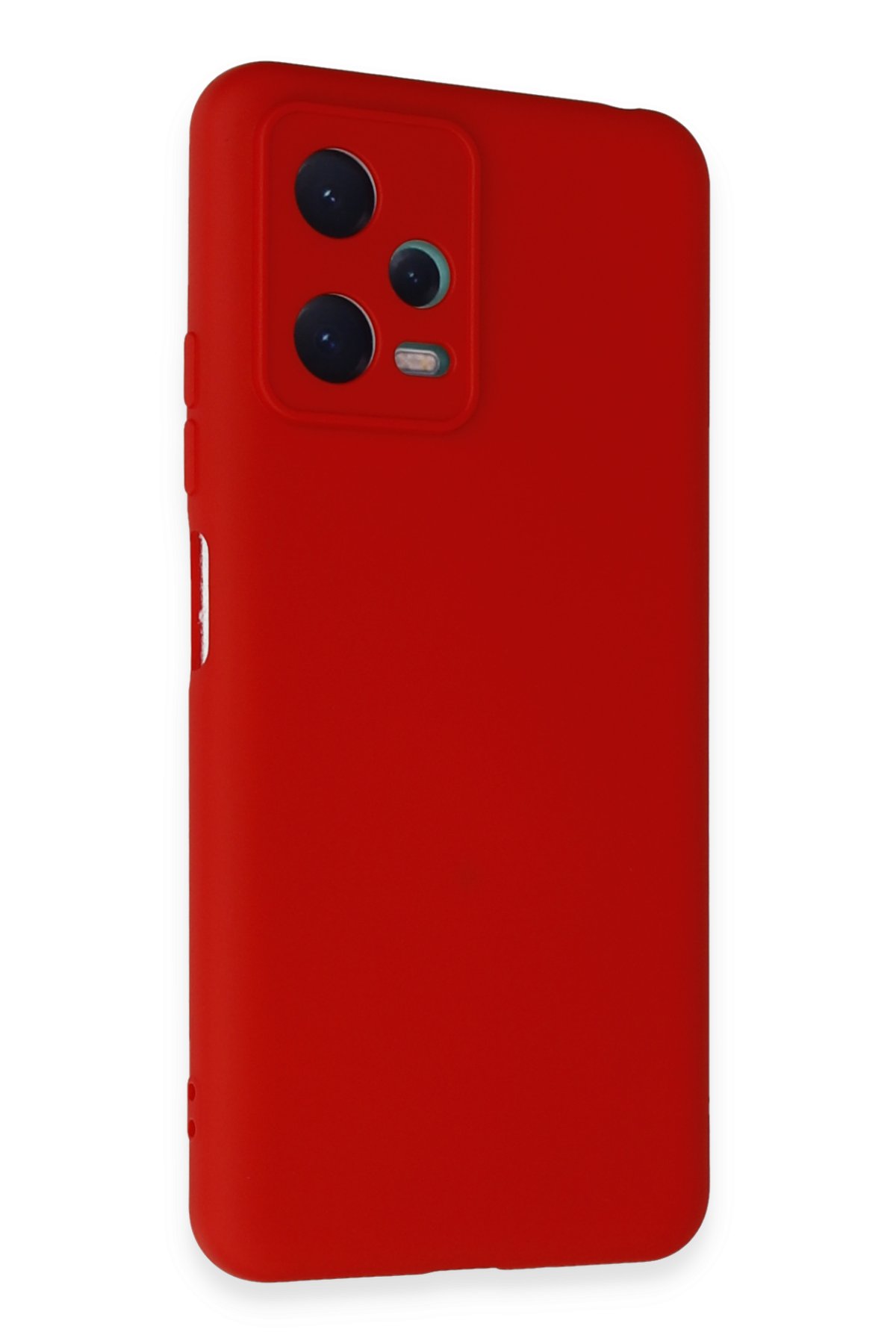 Redmi Note 12 5G Kılıf Nano içi Kadife Silikon - Kırmızı Redmi Note 12 5G Kılıf Nano içi Kadife Silikon - Kırmızı